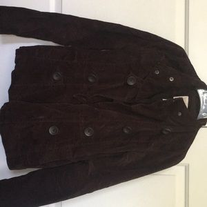 Brown corduroy jacket